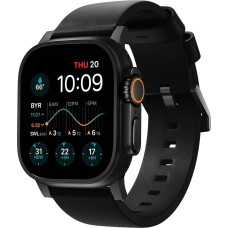Nomad Modern Band - black leather, black hardware - AW 46mm/49mm