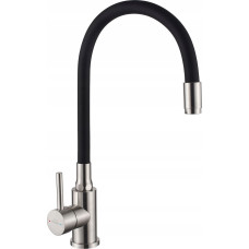 Invena bateria kuchenna Silva, inox/czarny BZ-86-043-L