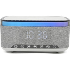 Denver CRQ-225 Uhrenradio m. BT/Wireless Charger 15W