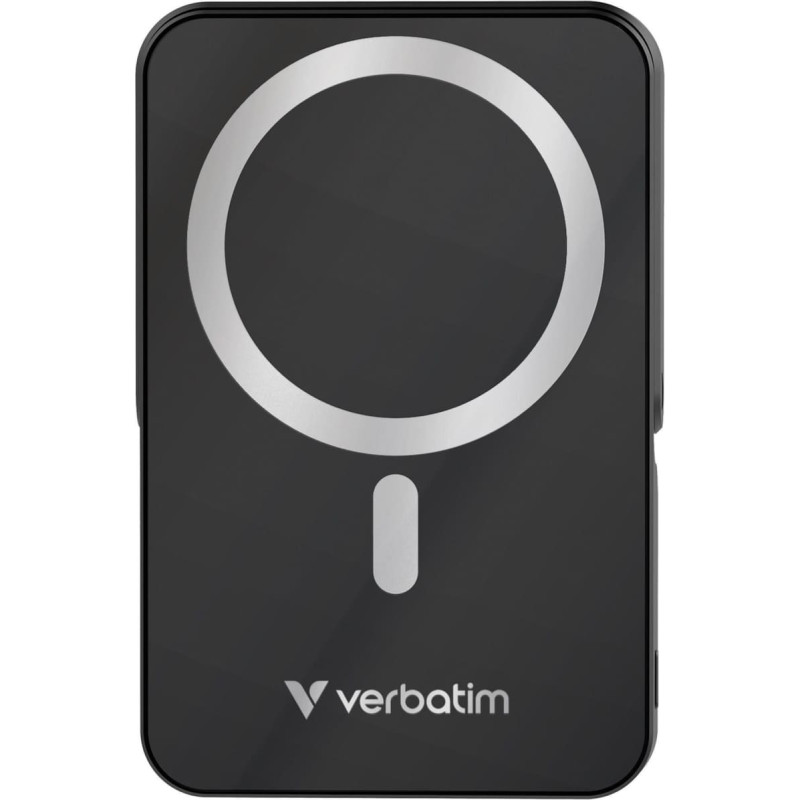 Verbatim Power Bank mit Standfuß mag.wireless 10000mA schw. 32264