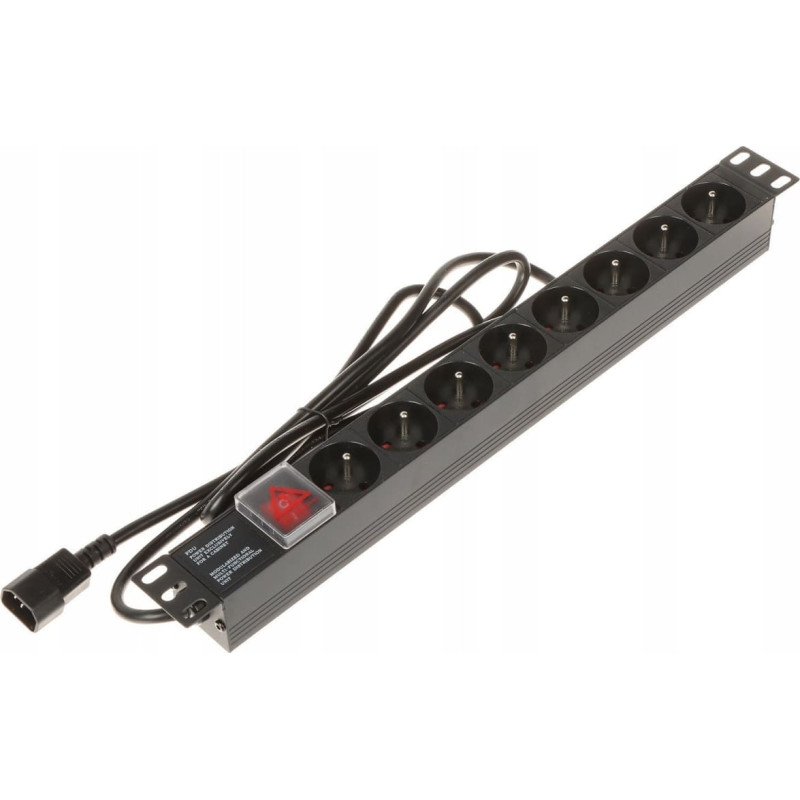 Energenie LISTWA ZASILAJĄCA PD-8/R-IEC 1.8&nbsp;m