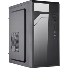 Eurocase skříň ML M6-590B, mATX, 2x USB-A, černá