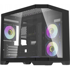 Darkflash ML Obudowa komputerowa Darflash FT418 + 6 wentylatory aRGB (czarny)
