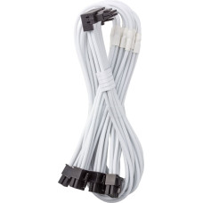 Cablemod C-Series Pro Anschlusskabel - Variante B, 90, 16-Pin zu 4x 8-Pin PCIe, wei