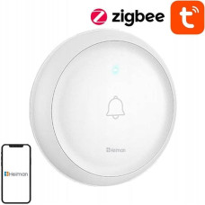 Heiman Inteligentny dzwonek do drzwi Zigbee Heiman HS2DB Tuya