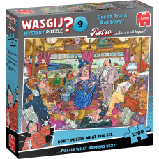Jumbo Wasgij - Retro Mystery - #9 Great Train Robbery! (1000 pieces) (1110100504)