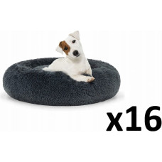 Unizoo Legowisko pluszowe M 60cm - ciemnoszare x 16