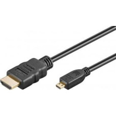Goobay Kabel Goobay HDMI Micro - HDMI 2m czarny (533575)