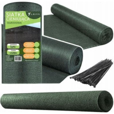 Lean Siatka Cieniująca Na Ogrodzenie Płot Maskująca Zielona 1.5M 50M 140g/m²