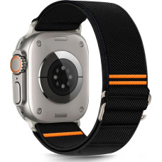4Kom.pl TECH-PROTECT NYLON SLIP APPLE WATCH 6 / 7 / 8 / 9 / 10 / SE / ULTRA 1 / 2 (44 / 45 / 46 / 49 MM) BLACK