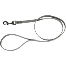 Pets Collection Smycz dla psa z wytrzyma�ej gumy, szara, 16mm/1,2m
