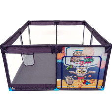 King Kids Miękki Kojec Dla Dzieci Prostokąt Sportowa Sowa EDUKAMP