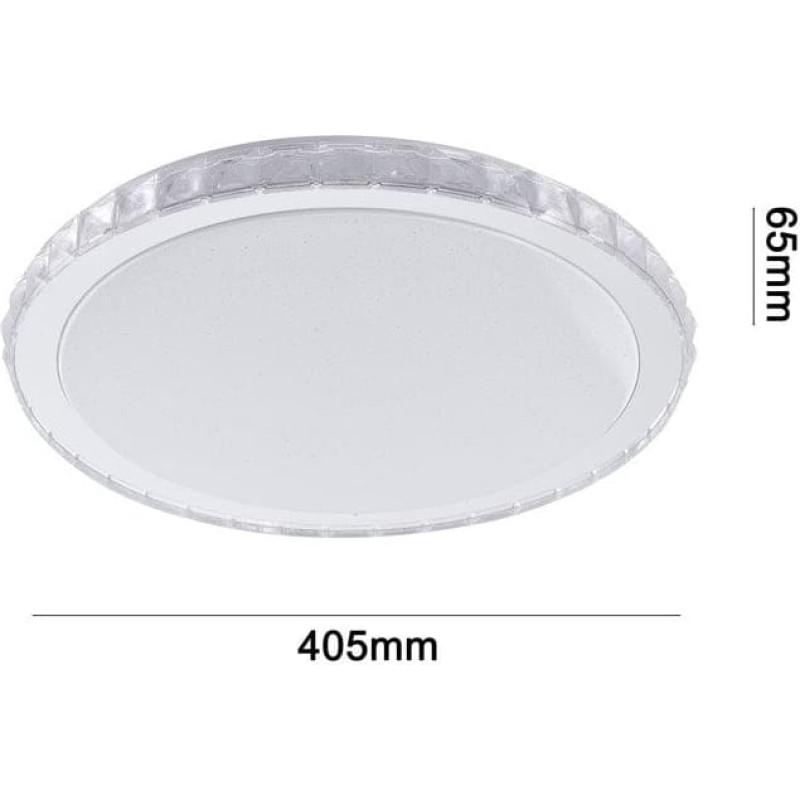 Domoletti Lampa sufitowa Domoletti CEILING LAMP KUTEK 19082M 20W D40.5 LED
