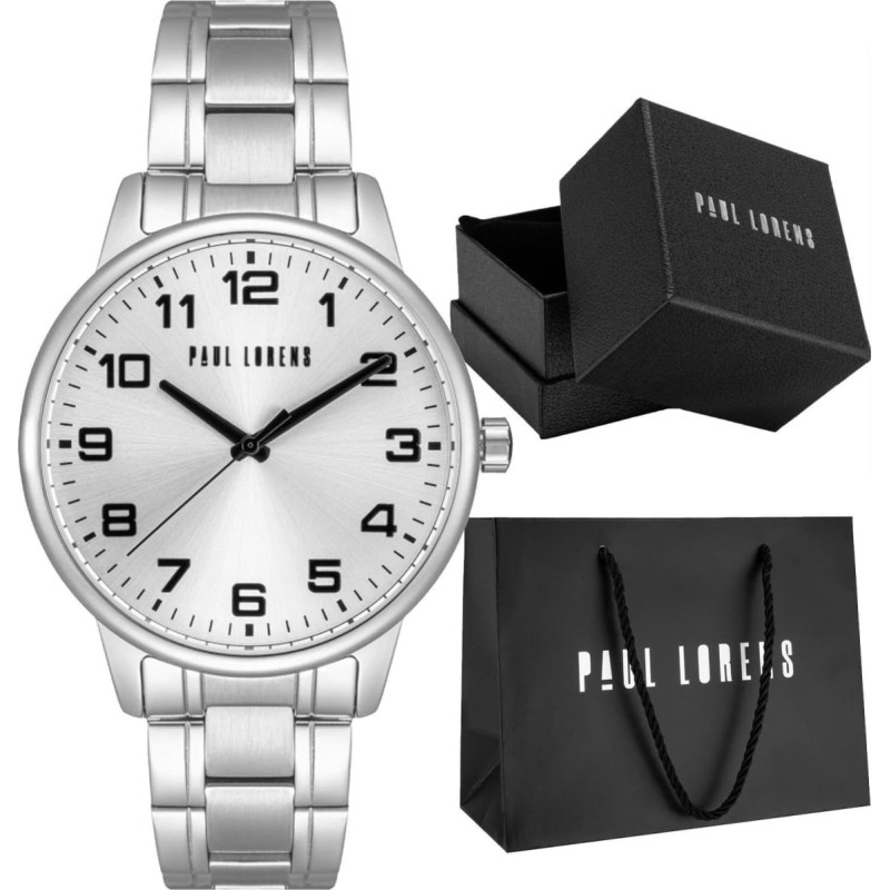 Paul Lorens Zegarek męski Paul Lorens GUARO PL20018B-3C1