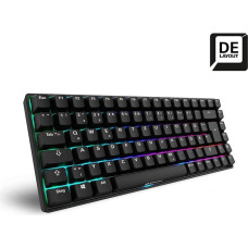 Sharkoon SKILLER SGK50 S3 PBT (schwarz. DE-Layout. Gateron G Pro 3.0 Yellow)