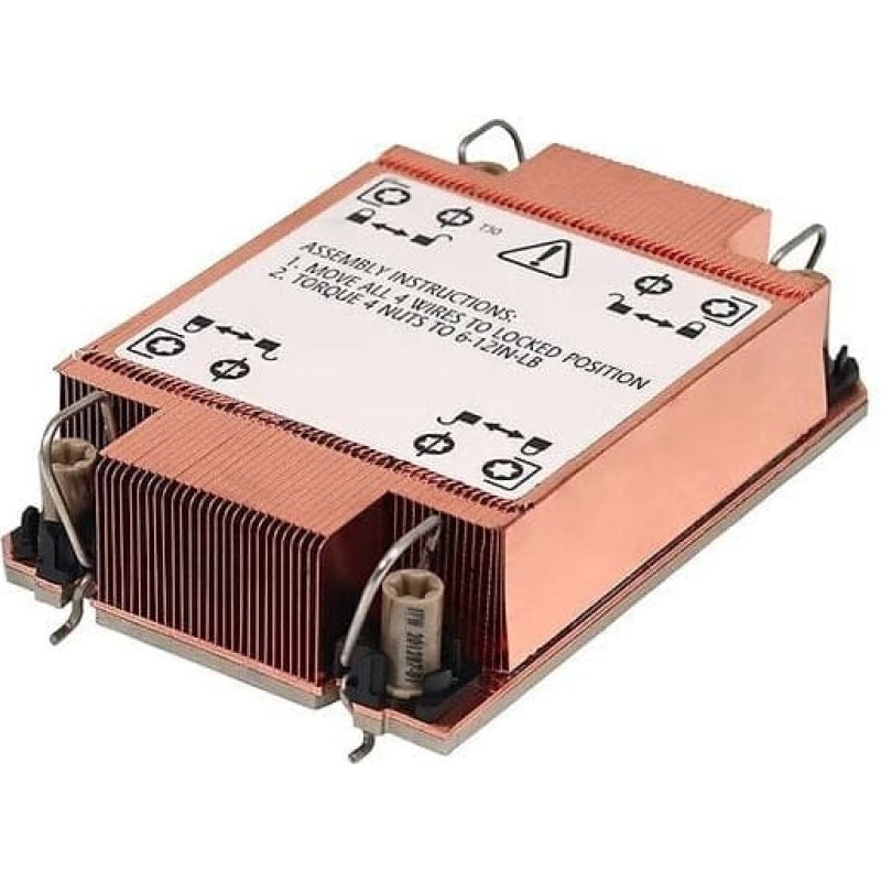 Inter-Tech Chłodzenie CPU Inter-Tech INTER-TECH CPU-K�hler S4 1U passiv f�r Sockel LGA 4677