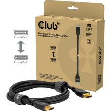 Club 3D DP-Kabel 2.1 DP80 zertifiziert 10K/8K/4K St/St retail - Kabel (CAC-1094)