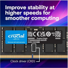 Crucial Pamięć do notebooka DDR5 CSODIMM 32GB (2*16GB)/6400 CL52