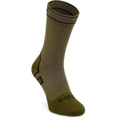 Bridgedale Skarpety wodoodporne Bridgedale StormSock Mid Boot - khaki/olive 48+