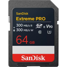Sandisk Karta SanDisk Extreme PRO SDXC 64 GB Class 10 UHS-II/U3 V90 (SDSDXDM-064G-GN4IN)
