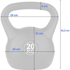 Funfit Kettlebell do ćwiczeń FUNFIT GYM&FITNESS 20 kg