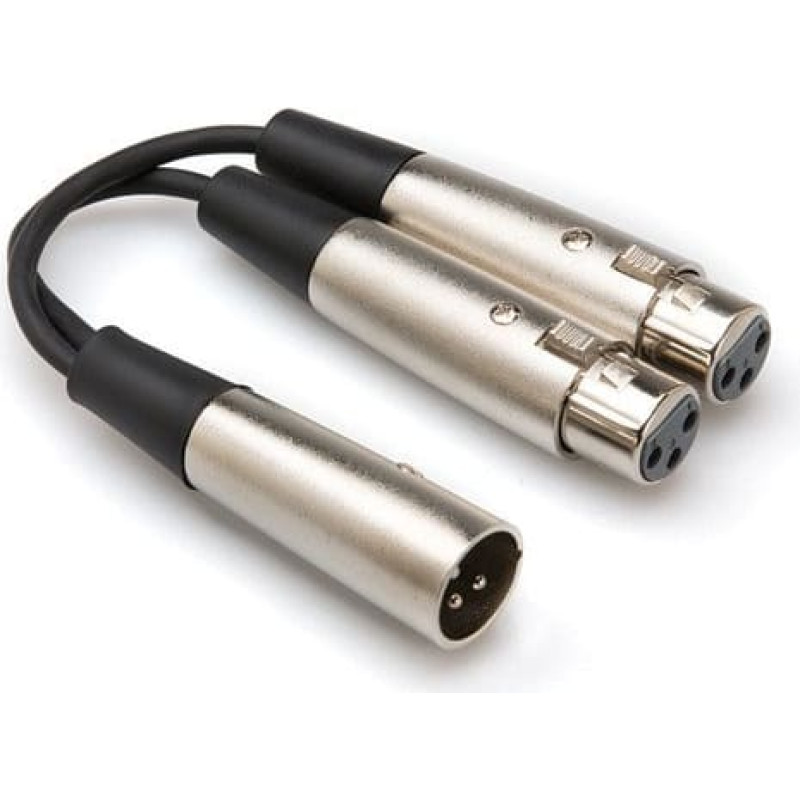 Hosa - Kabel typu Y 2 x XLRf - XLRm