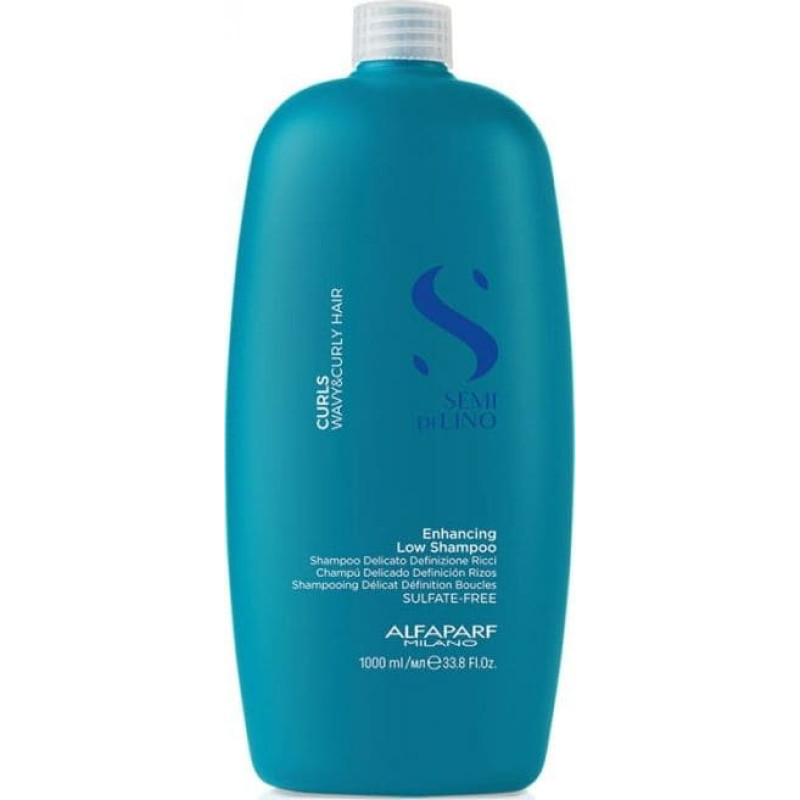 Alfaparf Alfaparf Semi Di Lino Curls Enhancing Low Shampoo wzmacniający szampon do włosów kręconych 1000ml