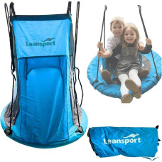 Lean Sport Namiot do Huśtawki Bocianie Gniazdo Niebieski 90-100CM EDUKAMP