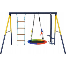Michelin Black Forest Frame Swing, Nest Swing + Ladder + 263x185x185cm
