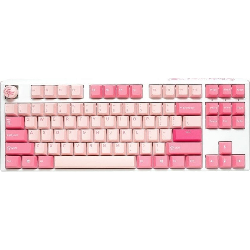 Ducky Klawiatura Ducky Ducky One 3 Gossamer TKL Pink Gaming Tastatur - MX-Red