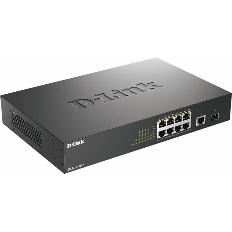 D-Link DGS-1010MP/E 10-Port Gigabit PoE Switch