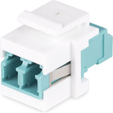 Startech .com LC to LC Coupler, LC Fiber Coupler, LC/UPC Keystone Jack, Fiber Optic LC Keystone Coupler for Patch Panel - LC to LC Duplex (DMFKSLCLCCOUPLER) - Netzwerkkoppler - LC Single-Mode / LC Multi-Mode (W) zu LC Single-Mode / LC Multi-Mode (W) -