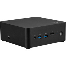 MSI CUBI NUC AI 1UMG-018BEU komputer typu barebone Mini PC Czarny 155H Intel SoC