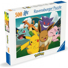 Ravensburger Puzzle 500 elementów pokemon classic