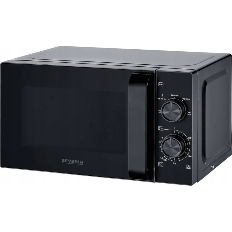 Severin Mikrofalówka Solo 20L, obrotowa, szklana, moc 700 W