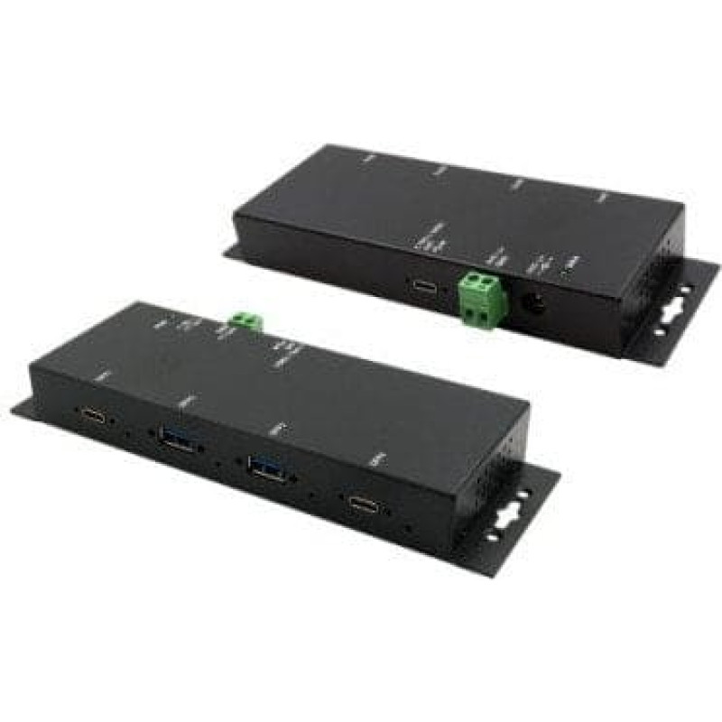 Exsys EX-1234HMVS 4-portowy hub USB 3.2 Gen2 z 2x USB-C i 2x USB-A