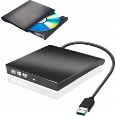 Zenwire Odtwarzacz DVD Zenwire Zewnętrzny Przenośny Napęd DVD CD USB 3.0 Nagrywarka Odtwarzacz płyt CD/DVD do laptopa komputera