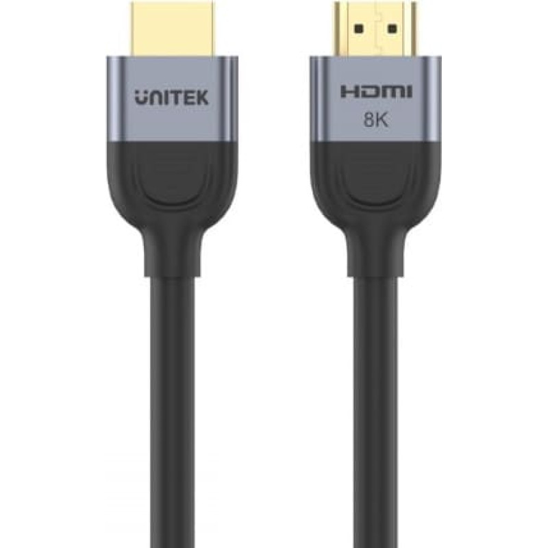 Unitek HDMI Cable 2.1 8K 60Hz 1m; Black; C11086GY01-1