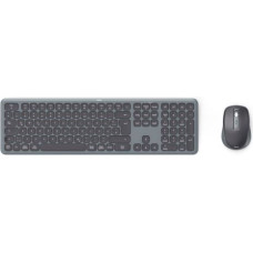 Hama multi device keyboard and mouse set black gre