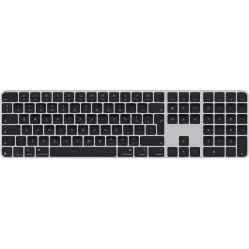 Apple Magic Keyboard with Touch ID and Numeric Keypad for Mac models with Apple silicon - International English - Black Keys
