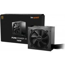 Be Quiet! PURE POWER 12 750W barošanas bloks 20+4 kontaktu ATX ATX melns