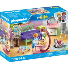 Playmobil Figures set My Life 71609 Sleeping room with baby play corner