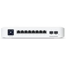 Ubiquiti UniFi USW-PRO-8-POE tīkla komutators Pārvaldīts L2/L3 Gigabit Ethernet (10/100/1000) Power over Ethernet (PoE) 1U Balts