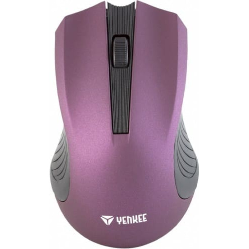 Yenkee 2.4GHz optical symmetrical wireless mouse, 3 buttons, Purple