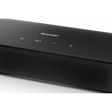 Sharp Compact 2.0 Soundbar | HT-SB121 | 120 W | Bluetooth | Black | Wireless connection