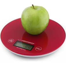 Esperanza Digital Kitchen Scale MANGO RED EKS003R