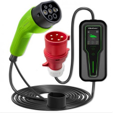 Qoltec Mobile EV charger 2in1 Type2 11kW CEE 5 PIN