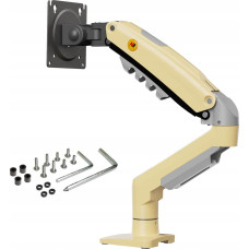 Larbre Vert F80-XD Lava Yellow Solidny Ergonomiczny Uchwyt do Monitora 17'-30' Regulacja 3D VESA PIVOT