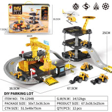 Polesie Zestaw Parking i Plac Budowy + Autka EDUKAMP