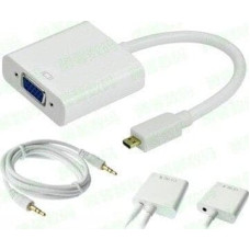 Renov8 Adapter AV Renov8 micro HDMI to VGA adapter with audio output